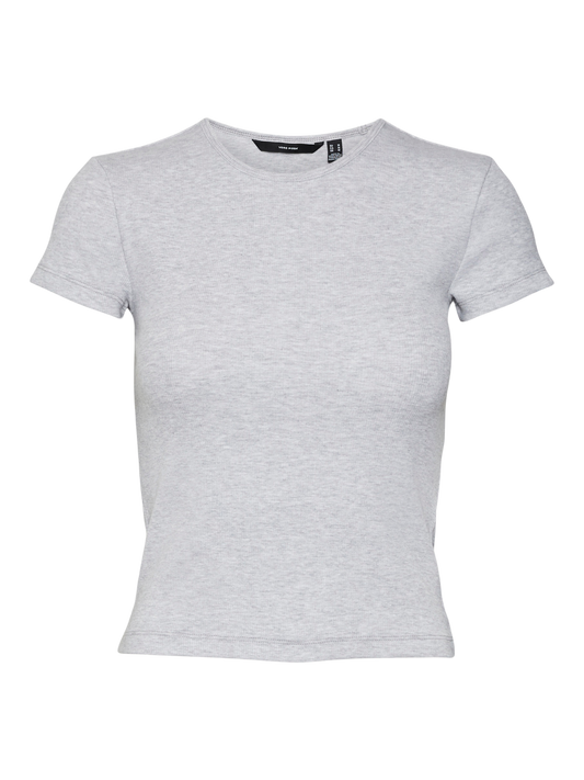 VMCHLOE T-Shirt - Light Grey Melange