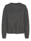 PCPOLLA Pullover - Dark Grey Melange